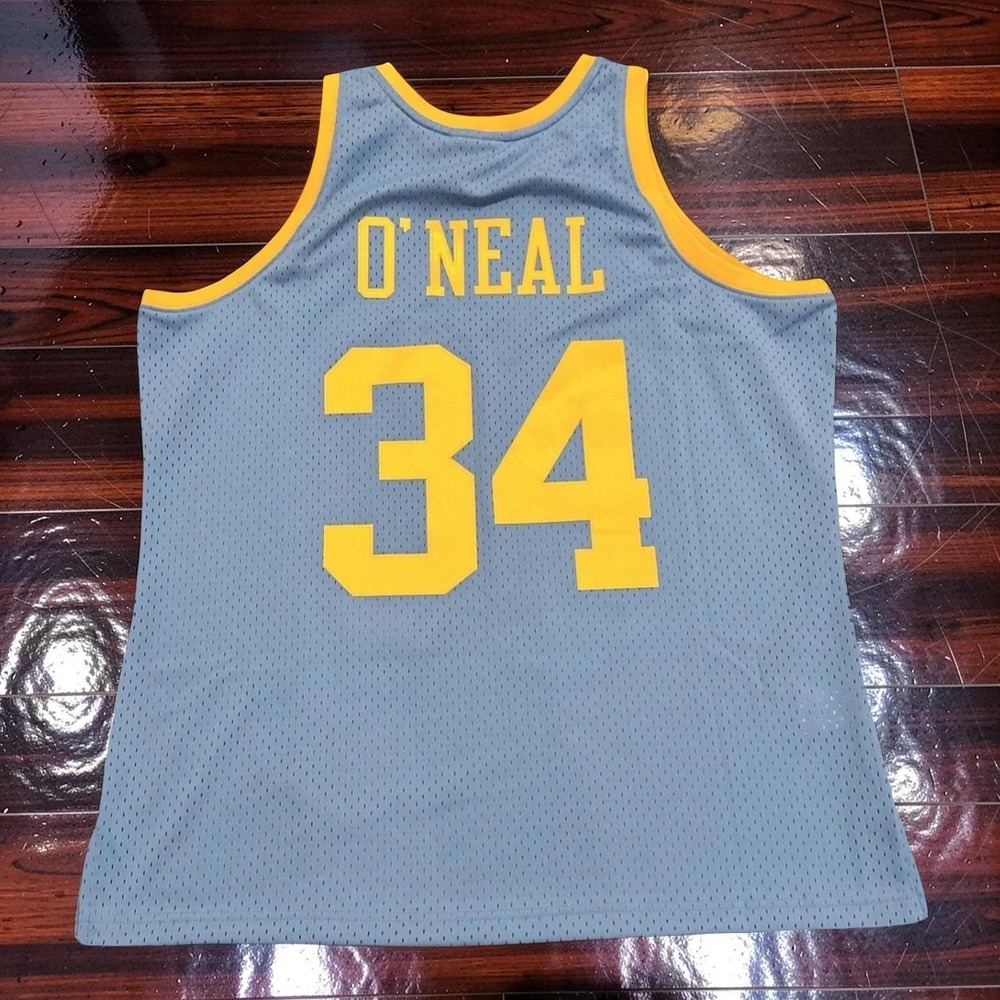 Mitchell & Ness Shaquille O'Neal #34 MPLS Lakers Swingman Jersey Mens XL NWT